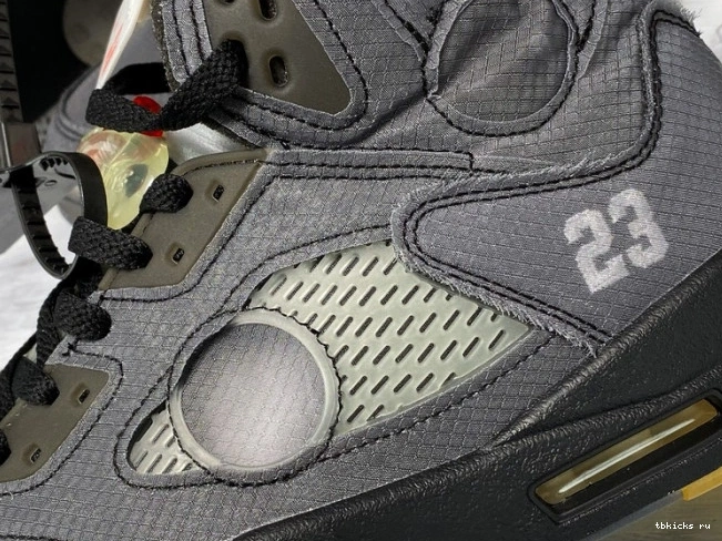 Rep TB Air Black CT8480-001 5 Jordan Off-White x 0714